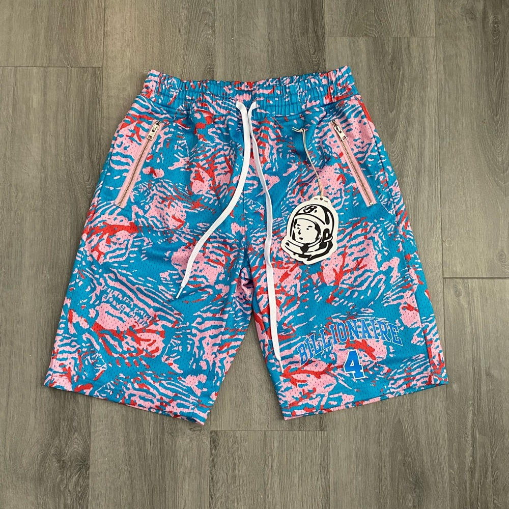 Billionaire Boys Club Coral Camo Shorts